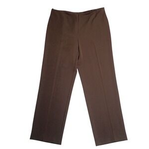 Joseph Ribkoff High Rise Pants Trouser Womens‎ Size 18 Chocolate Brown Career